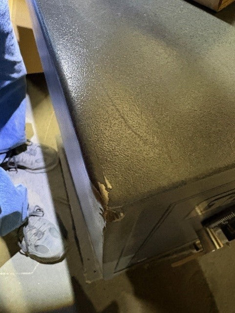 Gardall 1812-2 Burglar & Two Hour Fire Safe Gardall Gray with Dial Combo Lock - Blemished Damaged Corner 2