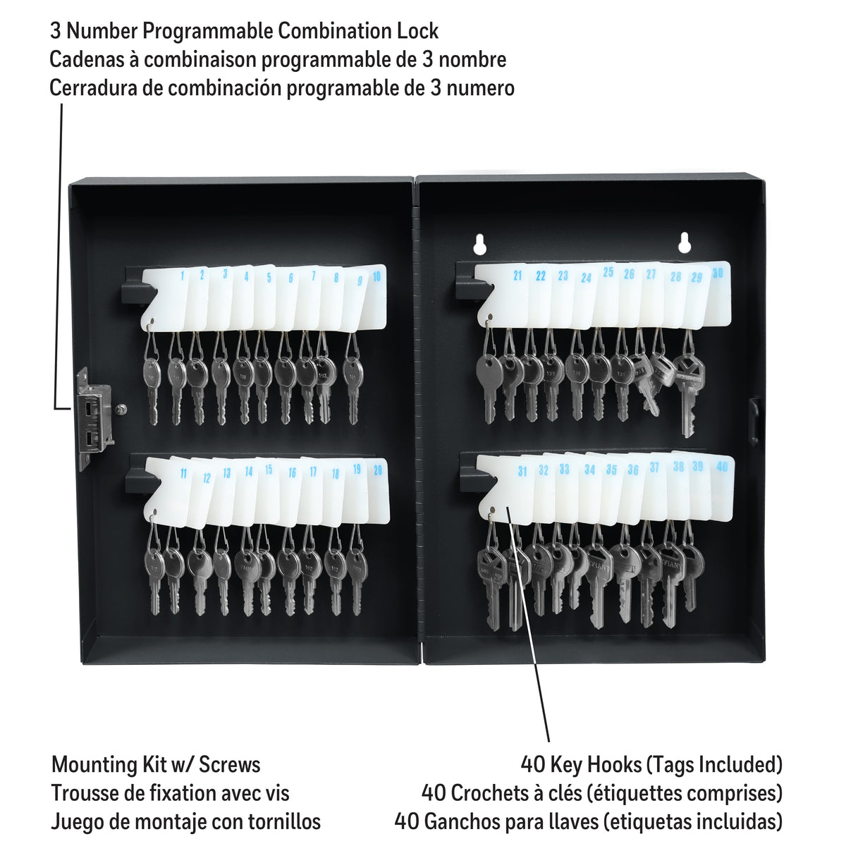Honeywell 6107 40-Key Cabinet with Key Lock Overview