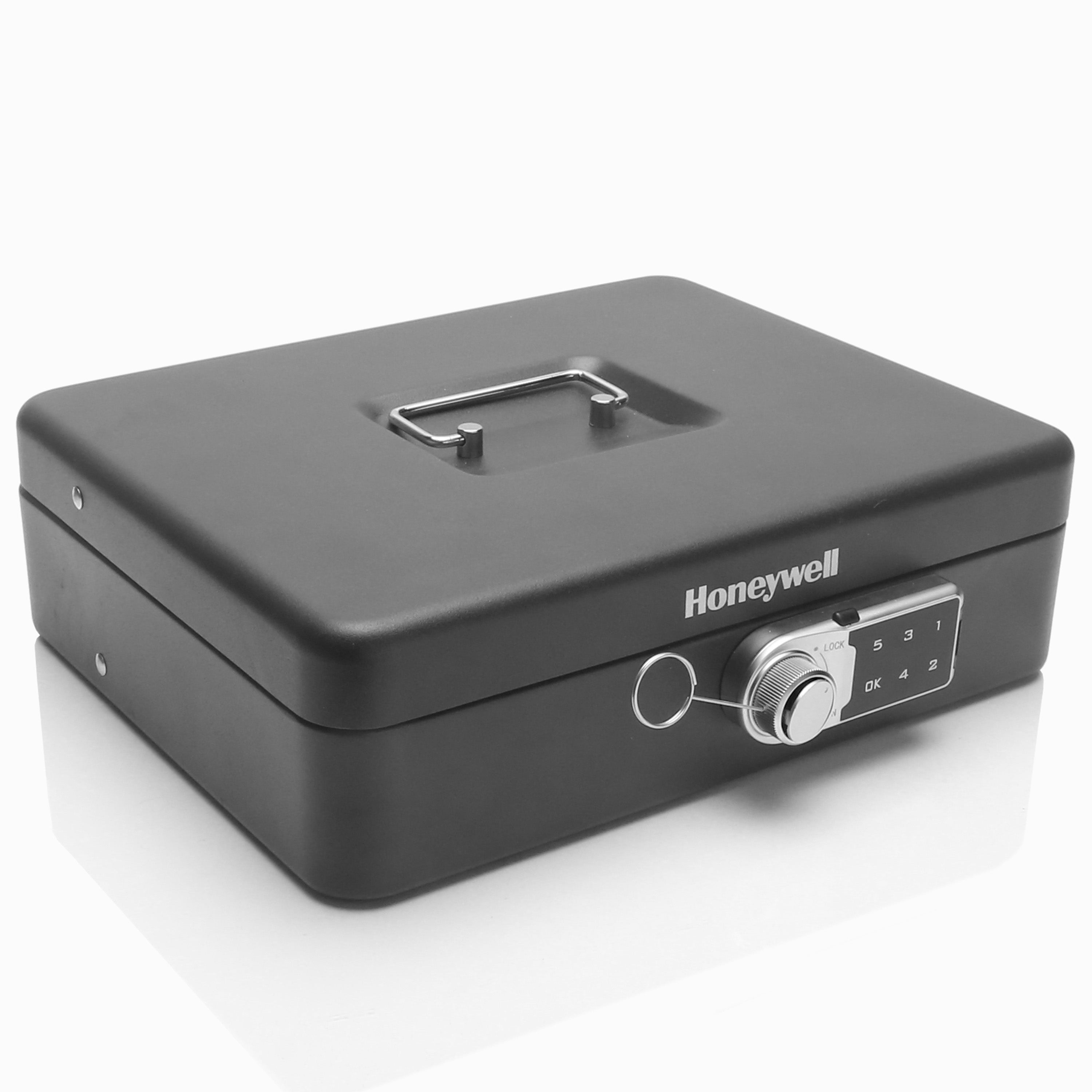 Honeywell 6213DG Digital Tiered Cash Box with Touchpad Lock Safe and