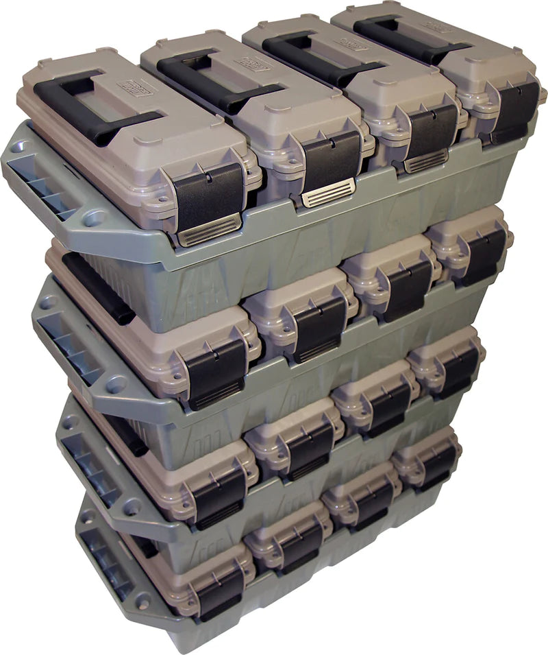 MTM AC4C 4-Can 30CAL Ammo Crate Four Stacked on Top of Each Other