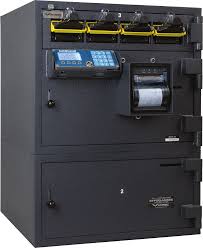 AMSEC BR3123 CashWizard Smart Safe with Four Validators