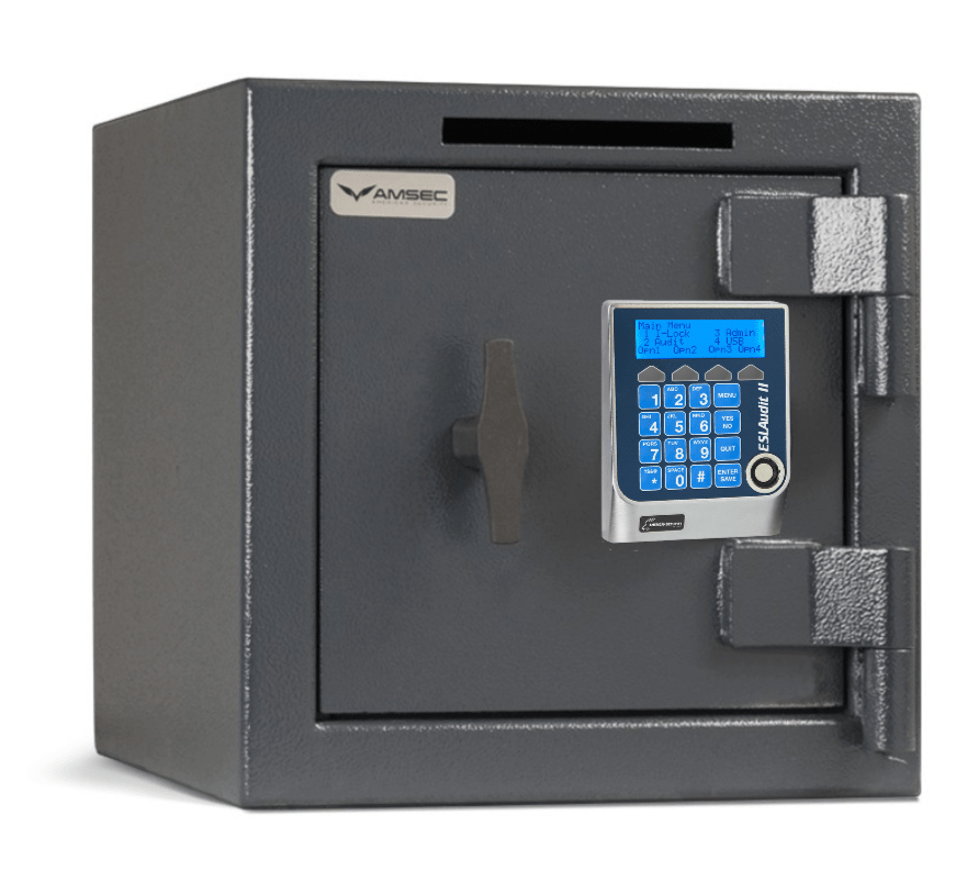 AMSEC MS1414CS-ESLAUDIT B-Rated Burglary Security Safe with Audit Trai ...
