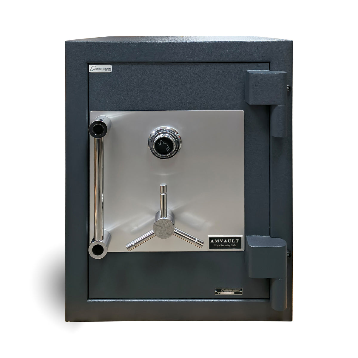 AMSEC American Security AMVAULT CF2518 TL30 high security composite burglar fire rated safe front closed.