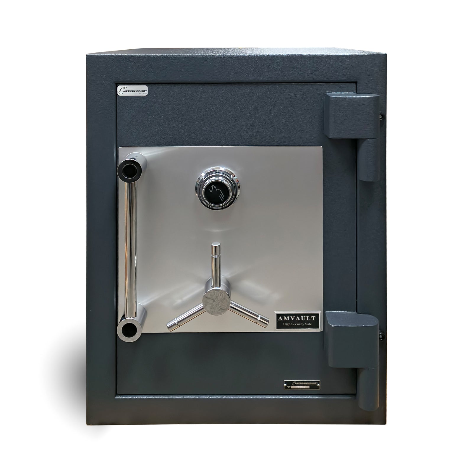 AMSEC American Security AMVAULT CF2518 TL30 high security composite burglar fire rated safe front closed.