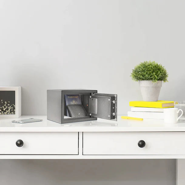 Barska AX13946 Digital Keypad Security Safe On Desk