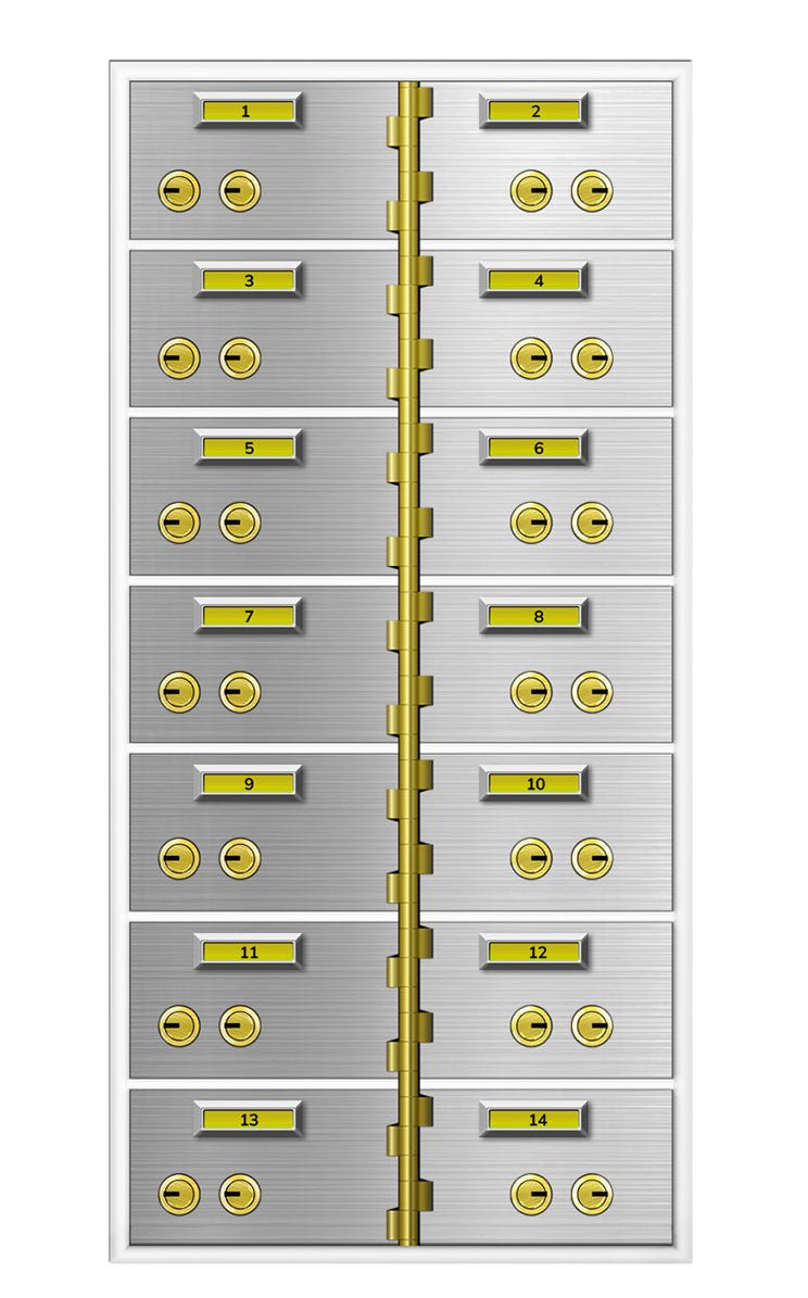 SafeandVaultStore SDBAXN-14 AXN Series Safe Deposit Boxes