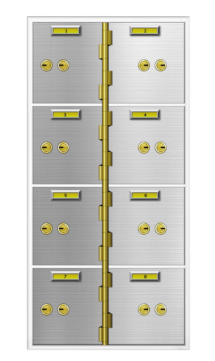 SafeandVaultStore SDBAXN-8 AXN Series Safe Deposit Boxes