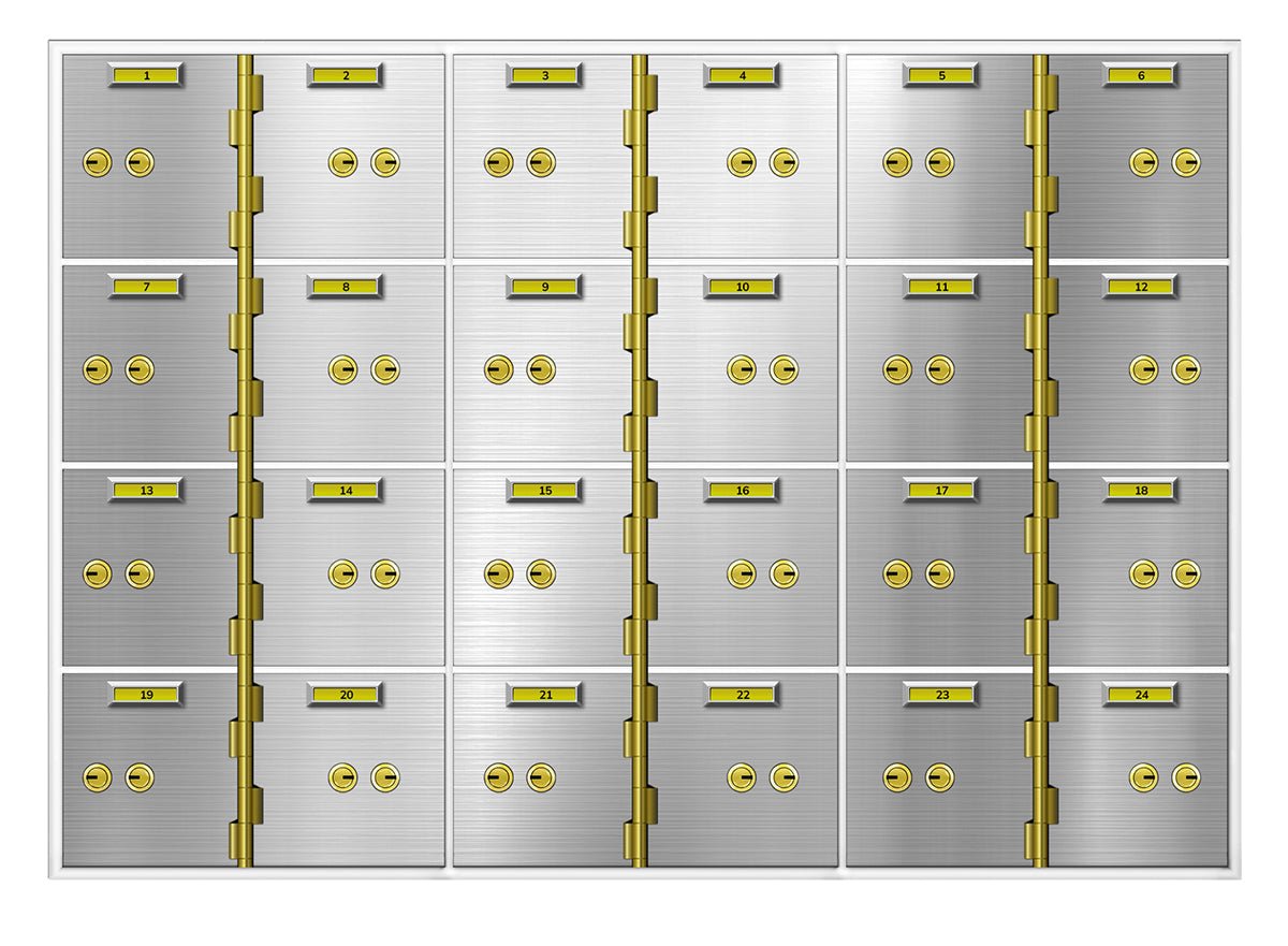 SafeandVaultStore SDBAX-24 AX Series Safe Deposit Boxes