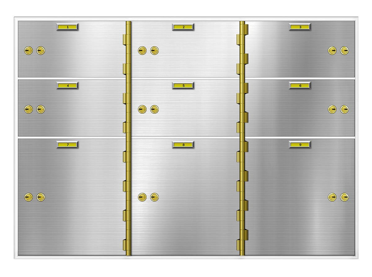 SafeandVaultStore SDBAX-9 AX Series Safe Deposit Boxes