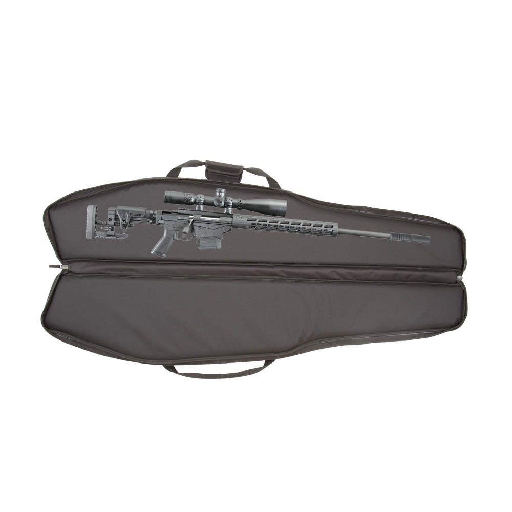 Allen 10949 Tac-Six Velocity Rifle Case 3 Pockets 55&quot; Black Open with Rifle