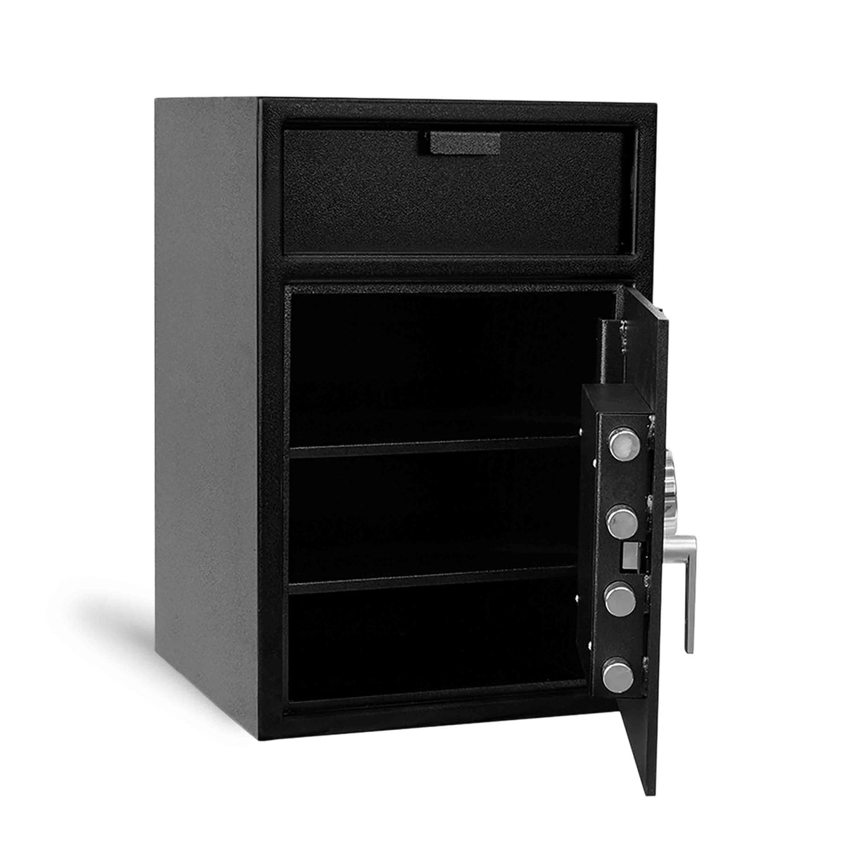 Pacific Safe FL3020 Front Load Depository Safe Door Open