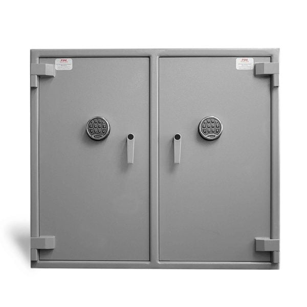Pacific Safe B-HDPH384222LR Heavy Duty Double Door Pharmacy Safe Front