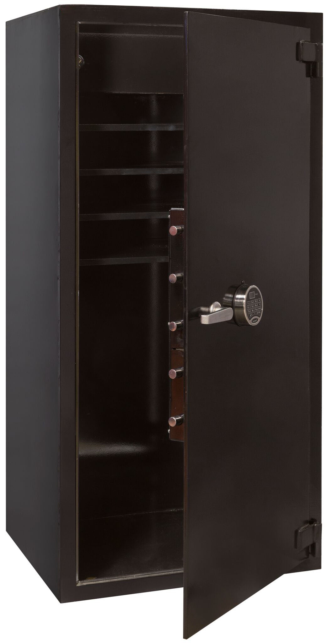 Cennox B6029IC-FK1 Burglar Safe with Internal Locking Compartment Door Open