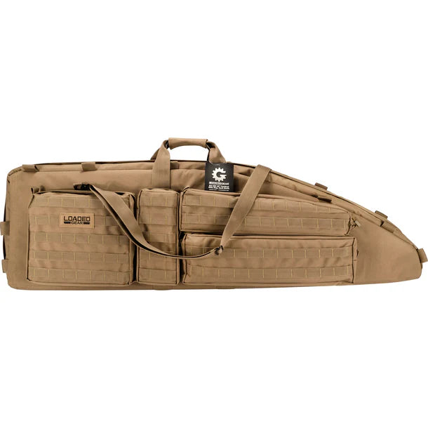 Barska Loaded Gear 46" Tactical Rifle Bag RX-600 Dark Earth Side View