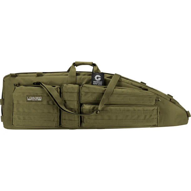 Barska Loaded Gear 46" Tactical Rifle Bag RX-600 OD Green Side View