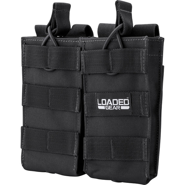 Barska BI13000 Loaded Gear Double Magazine Pouches CX-850 Black