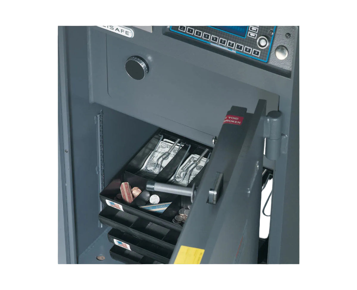 Cennox BSD2920 BSD Series Intelligent Manual Drop Safe Door Open with Tills