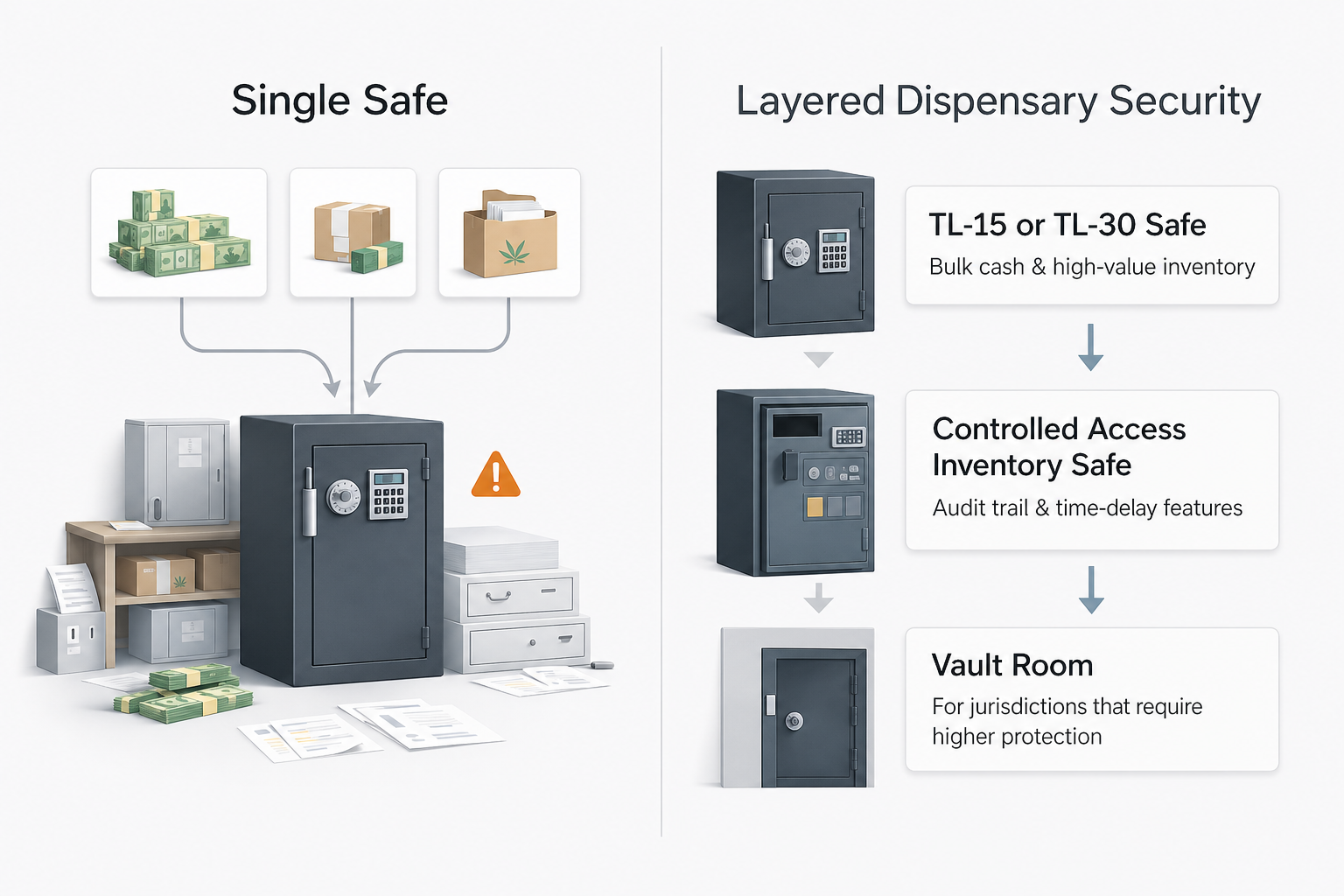 Best Safes for Cannabis Dispensaries (2026 Guide)
