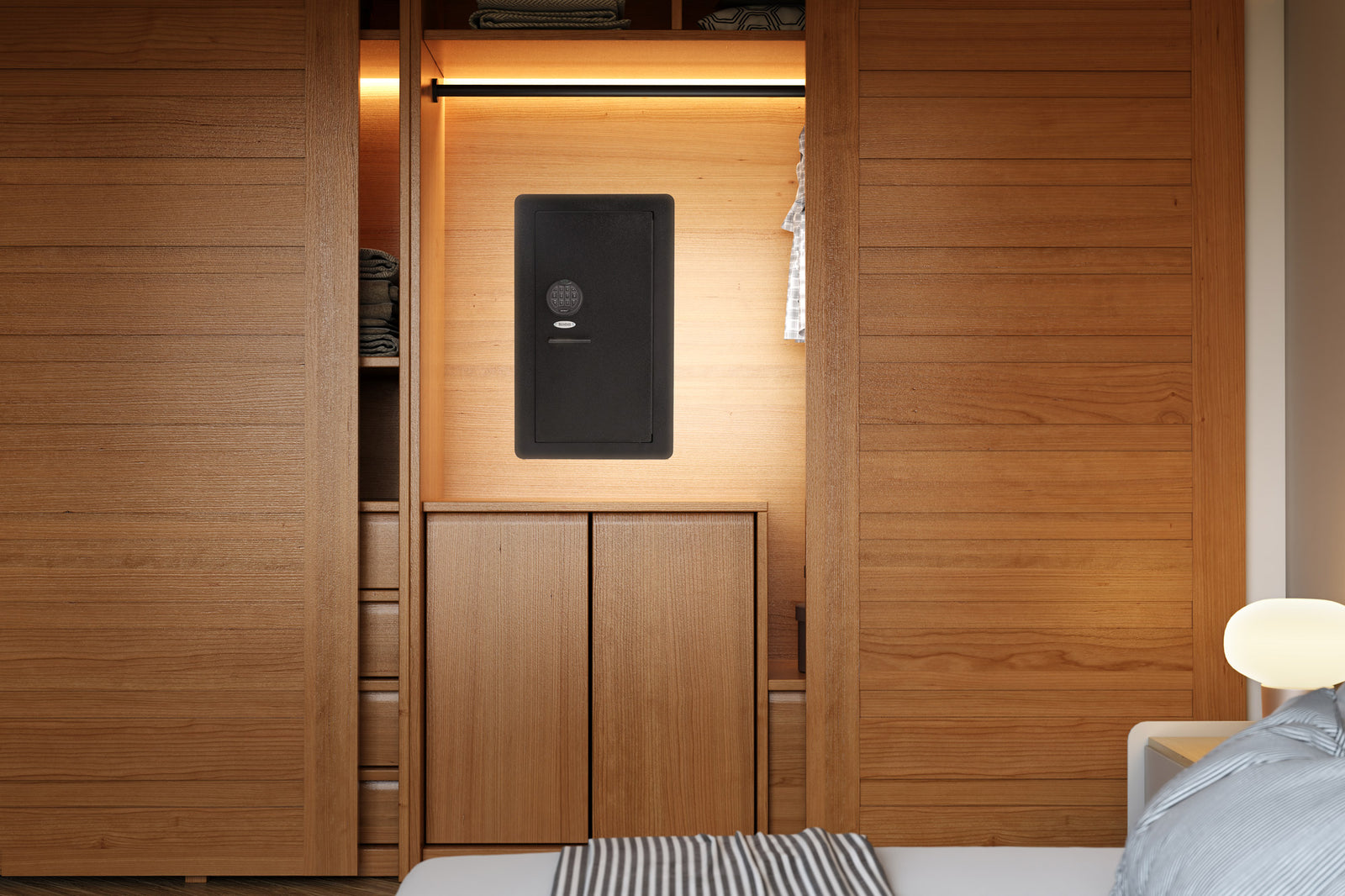 BlumSafe Professional Junior Watch Winder & Jewelry Safe Door Open with Winders