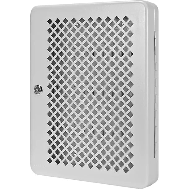 Barska CB13758 40 Capacity Fixed Position Mesh Front Key Cabinet with Key Lock Open with Key Tags