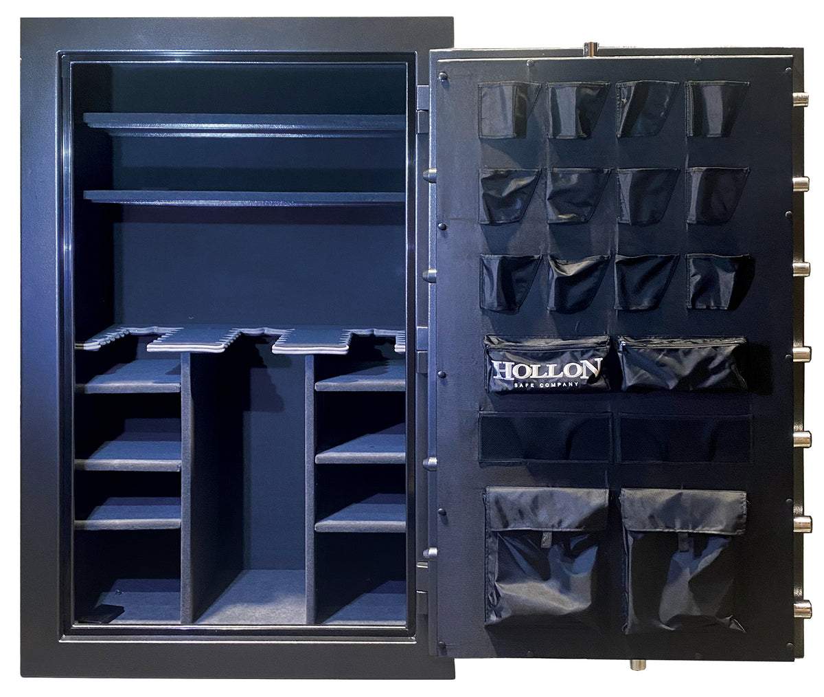 Hollon CS-45E Crescent Shield Series Gun Safe Door Open