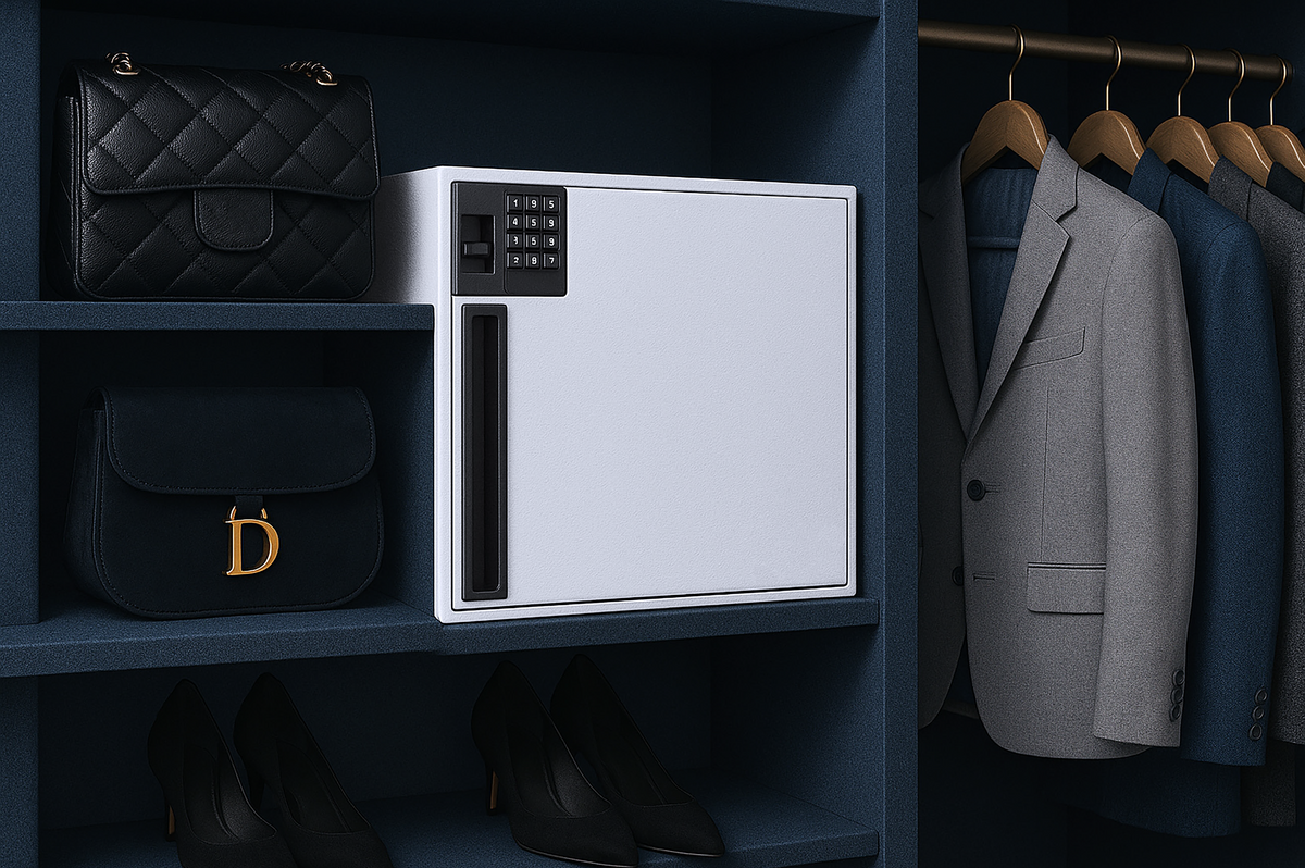 AMSEC CS1620 Closet Safe Installed