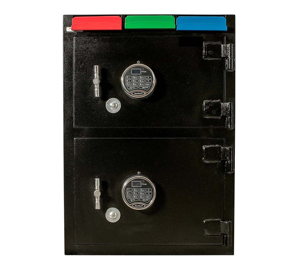 Cennox CS2820-FK1 Double Door Depository Safe - Safe and Vault