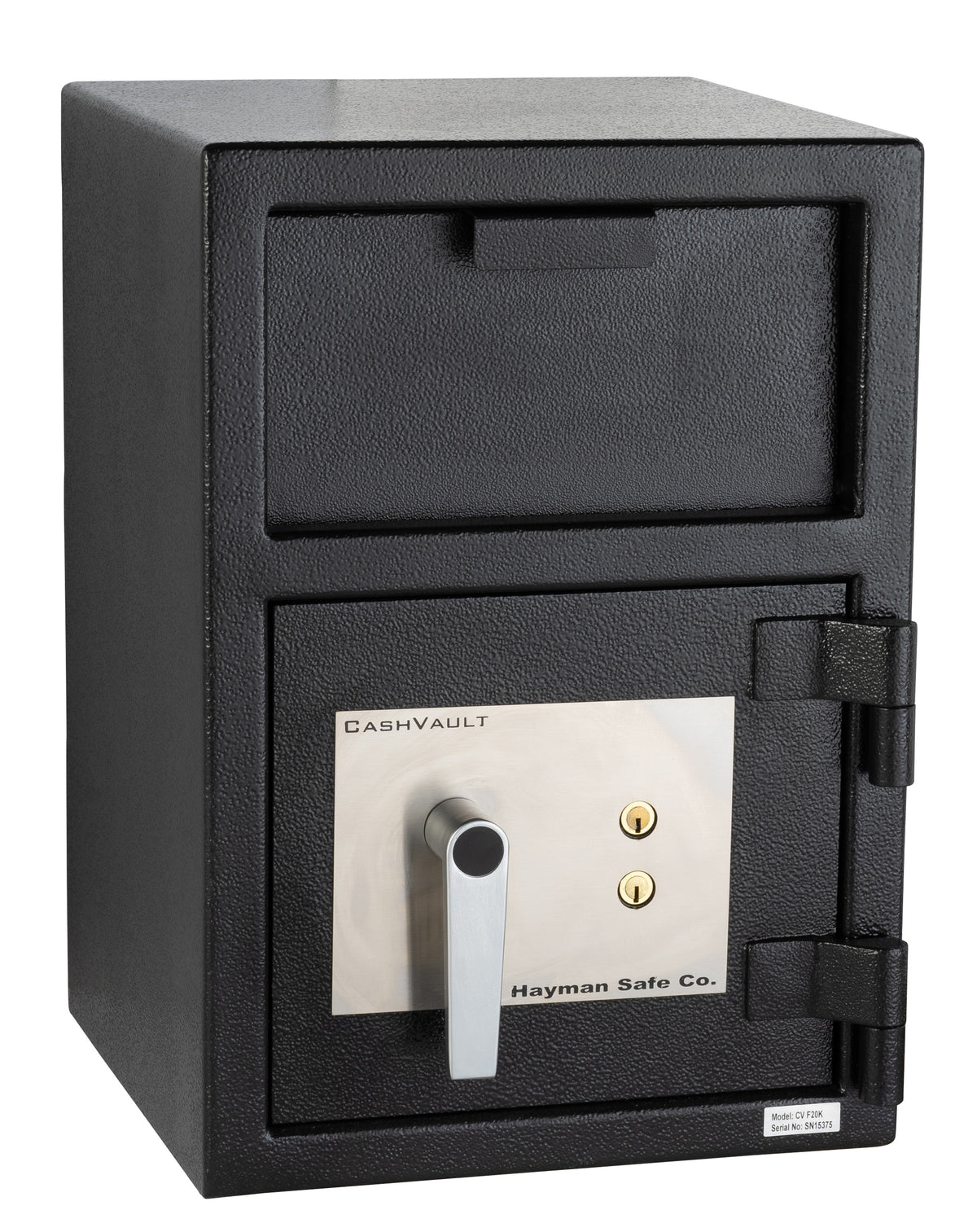 Hayman CV-F20-K Front Loading Depository Safe with Dual Key Lock
