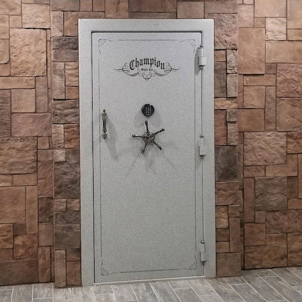 Champion CO38 Out-Swing Vault Door Installed