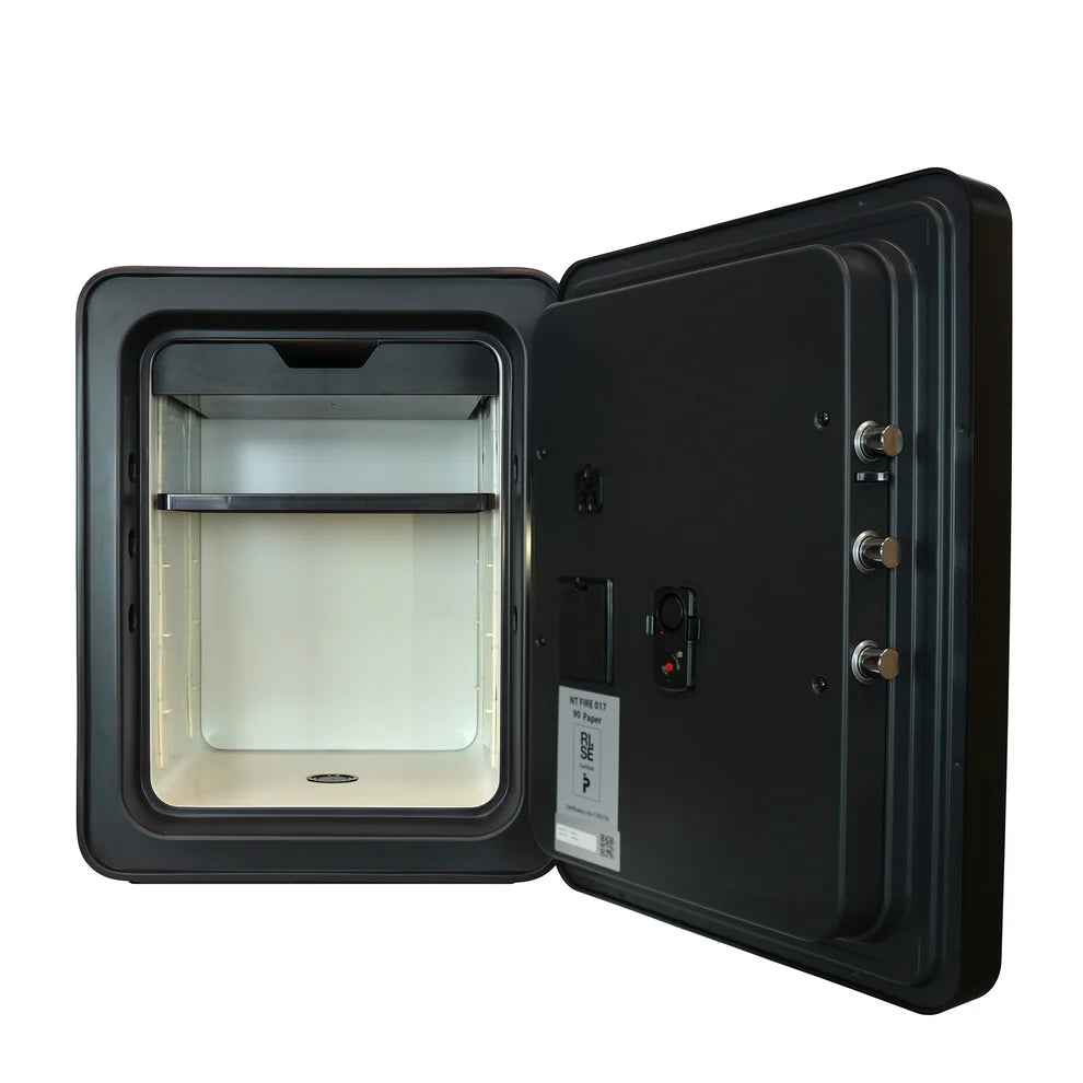 Cocono Chroma 40 Medium Biometric Fireproof Safe (90 Minutes) Door Open Empty