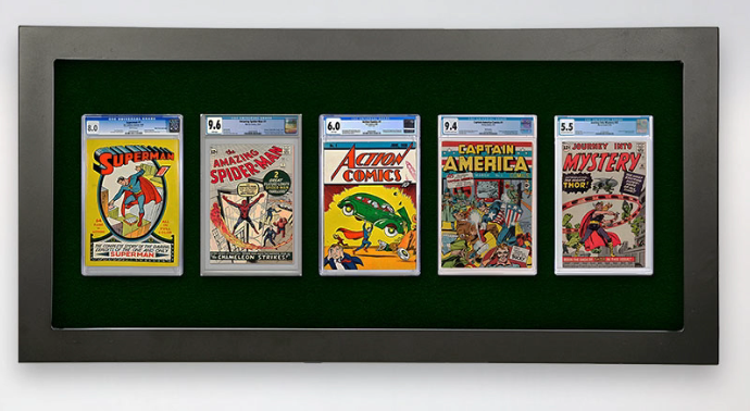 Secure Display Large Comic Book Display Safe