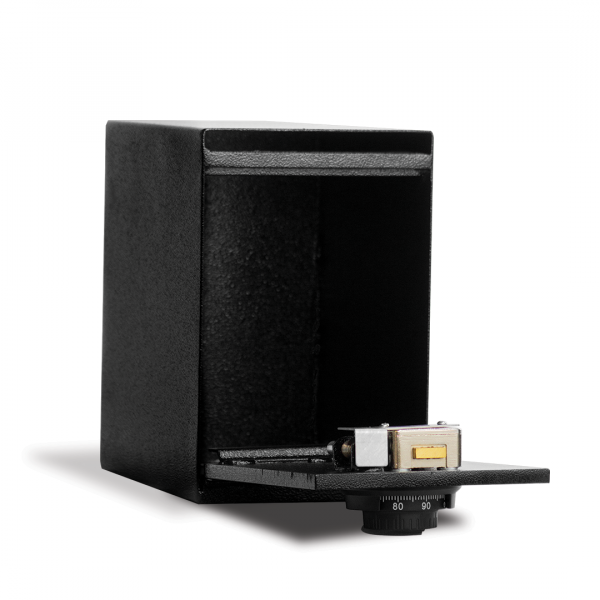 Pacific Safe B-DB120810-C B-Rate Under Counter Safe with Combination Lock Door Open