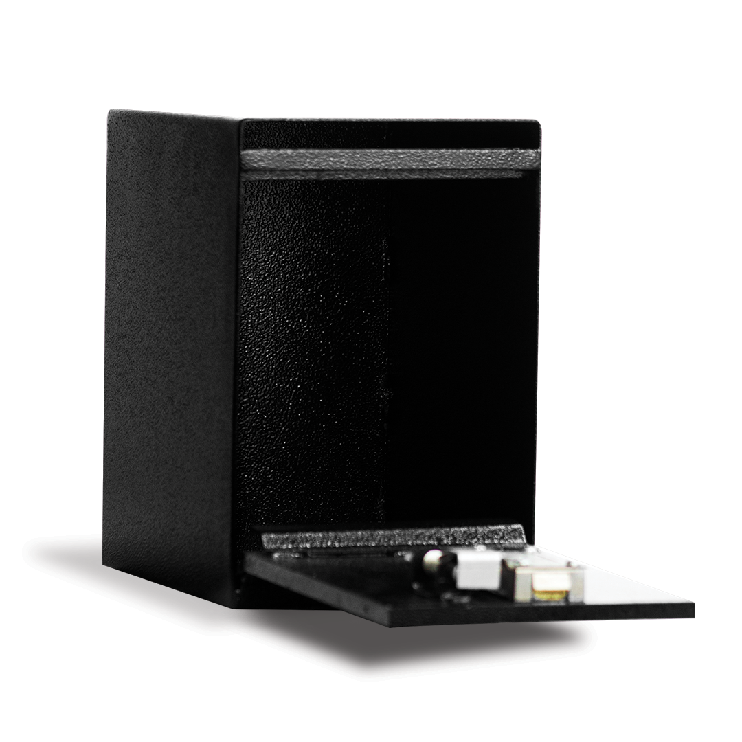 Pacific Safe B-DB120810-K1 B-Rate Under Counter Safe with Single Key Lock