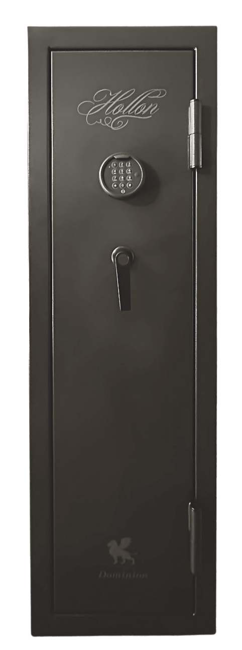 Hollon Dominion 11 Gun Safe Gray Digital Lock