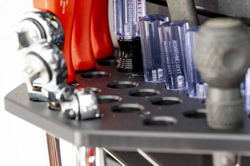 Tactical Walls MWP Large Driver Rack Closeup