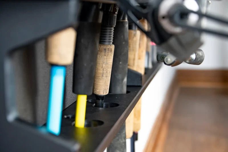 Tactical Walls MWS Fishing Rack Rods Closeup 2