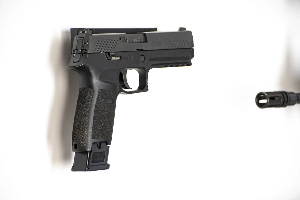 Tactical Walls ModWall Nano Mount with Handgun