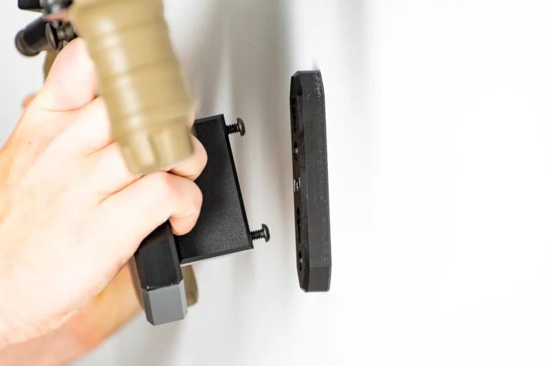 Tactical Walls ModWall Nano Rifle Hangers Installing
