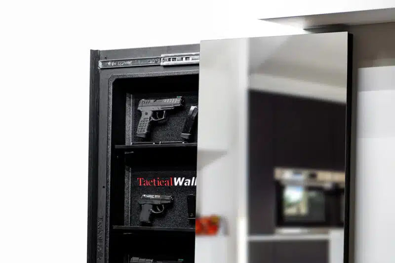 Tactical Walls 1440 Frameless Concealment Mirror Top View