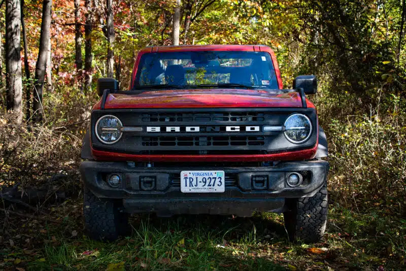 Tactical Walls VMod Bronco Magnetic Plate Mount Front View of Plate Installed