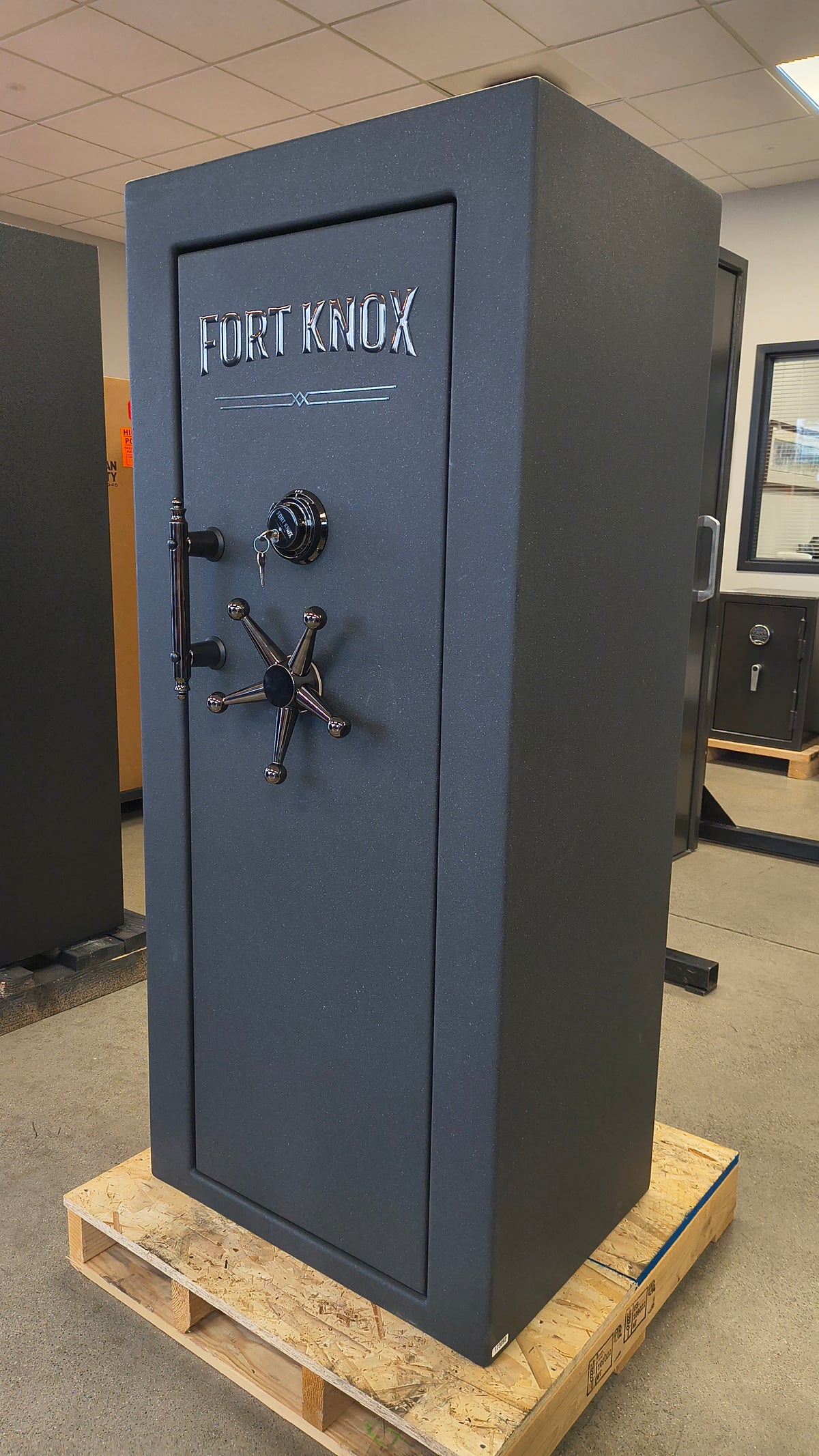 Blemished Fort Knox Defender 6026 front right. 