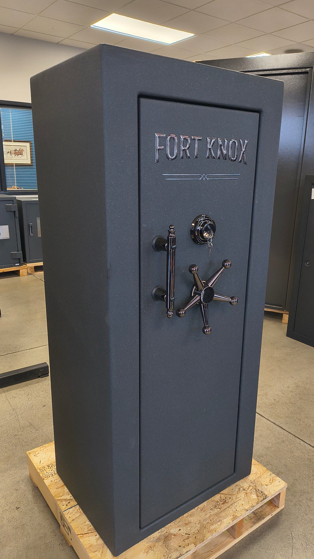 Blemished Fort Knox Defender 6026 front left. 