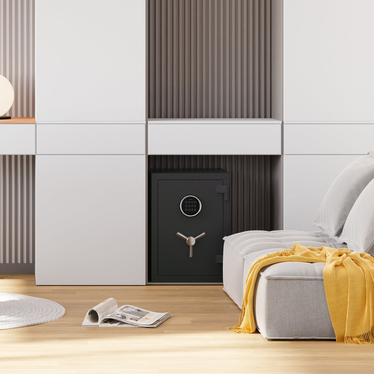 RPNB RPEFS50 High Capacity Digital Keypad Fireproof Safe Installed