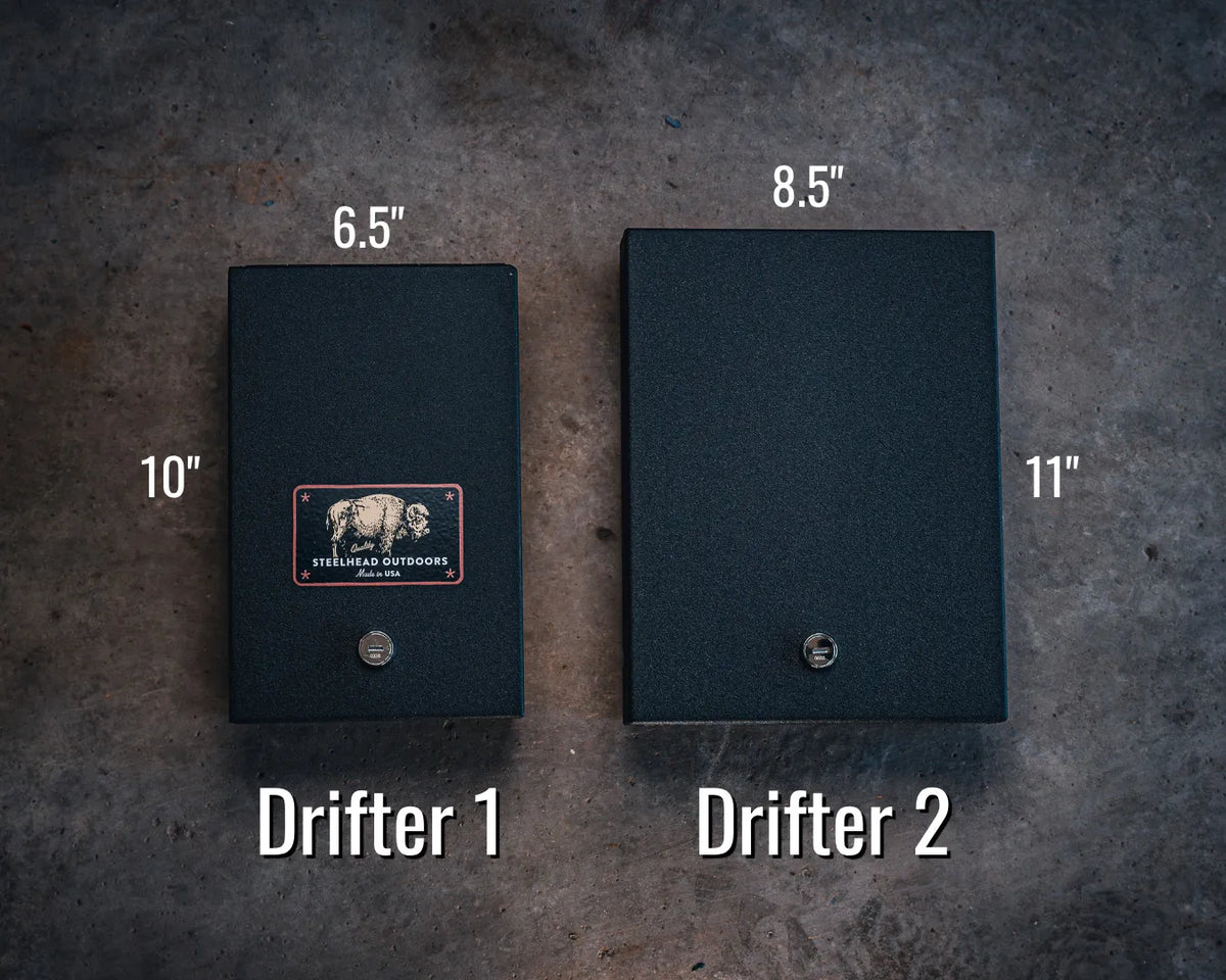 Steelhead Drifter 2 Portable Pistol Box Vs Drifter 1