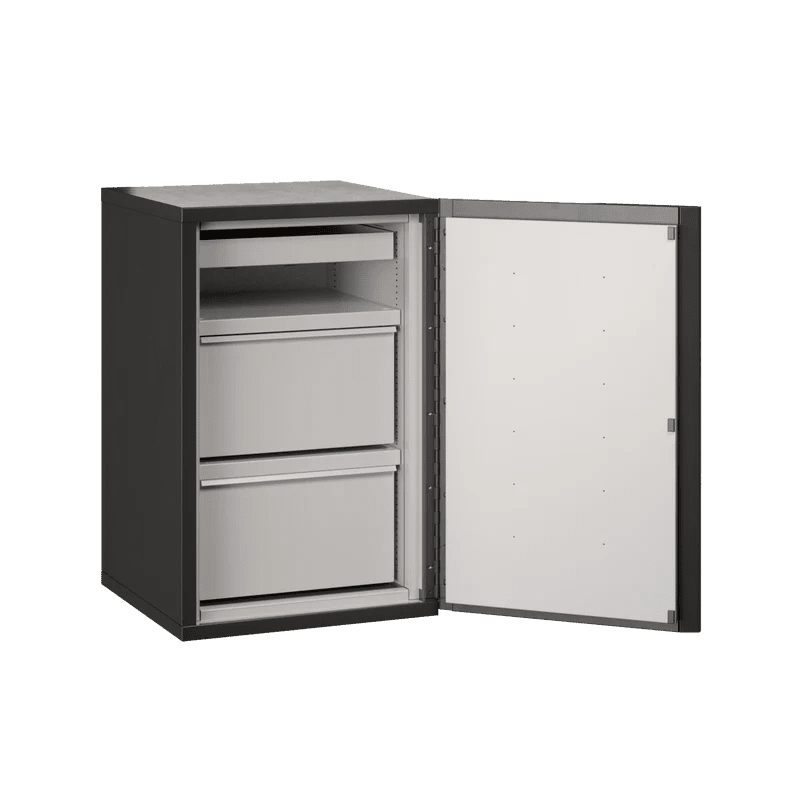 FireKing FireShield Edge Series 1-Hour Fireproof Storage Cabinet Executive Black