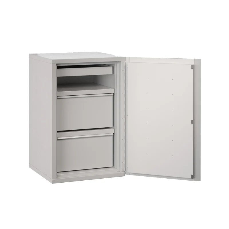 FireKing FireShield Edge Series 1-Hour Fireproof Storage Cabinet Executive Platinum