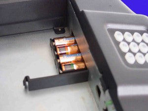 FireKing EX0915 Executive Handgun Safe Battery Compartment