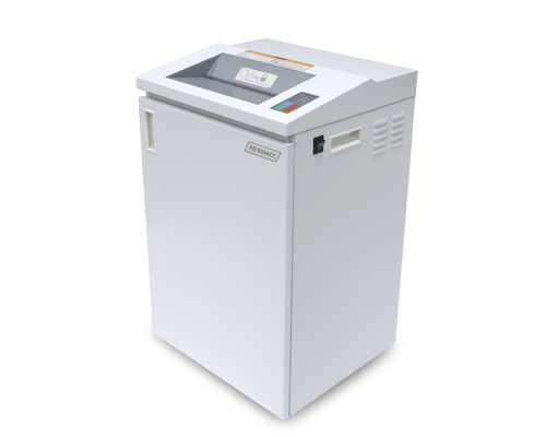 Formax FD 8304CC Deskside Cross Cut Shredder — front view of compact cross-cut paper shredder with control panel