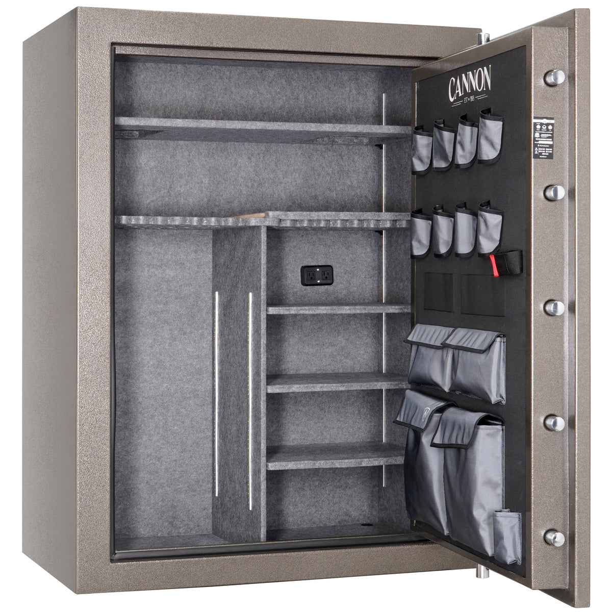 Cannon FD5945-H12FEB-23-DS Fortified Series 72 Gun Safe Door Open