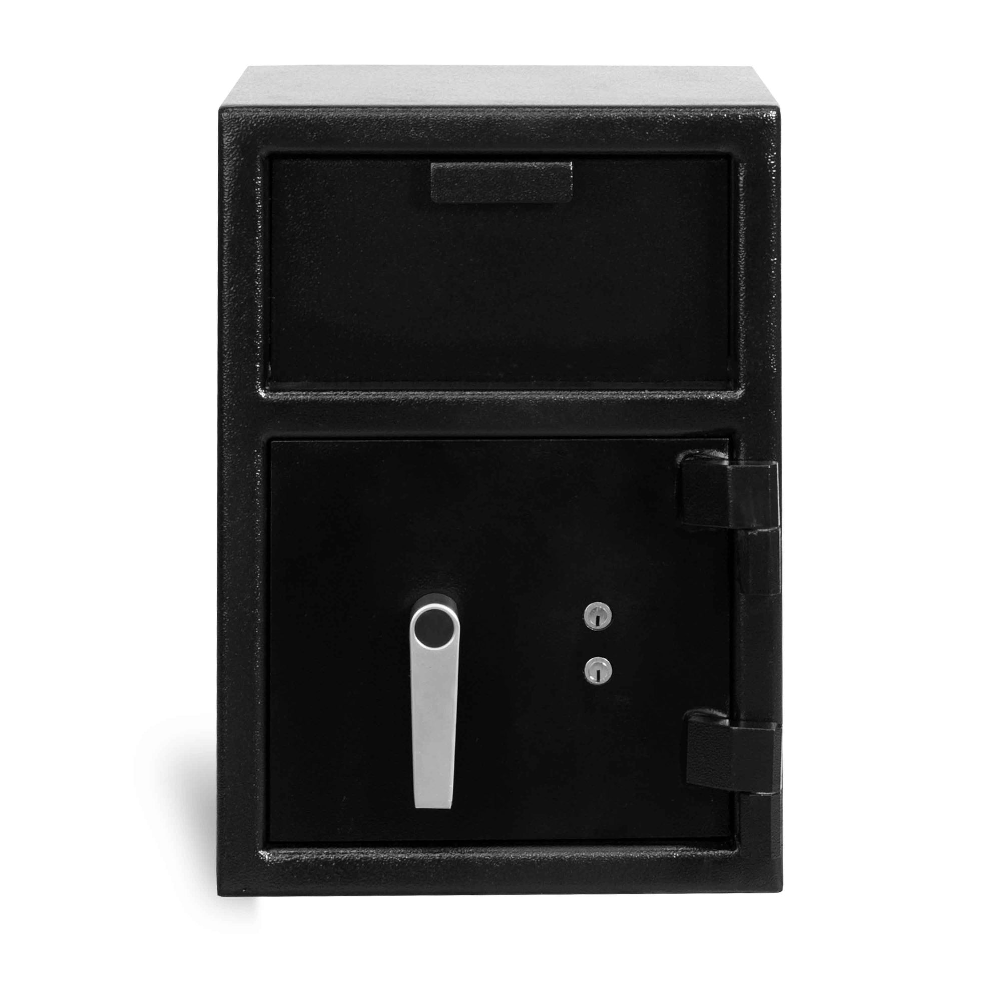 Dual Key Control Safe Pacific Safe FL2014K2 Front Load Depository Safe with Dual Key Lock ...